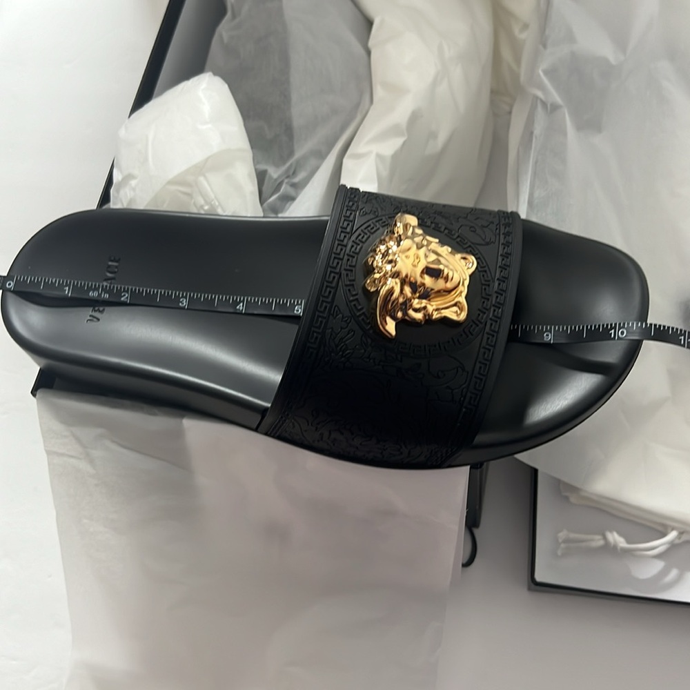 NWT Versace Medusa Gomma Pool-Slides - Picture 14 of 14